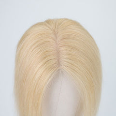 Human Hair Lace Topper for Women Hand-Made Straight Hair Pieces