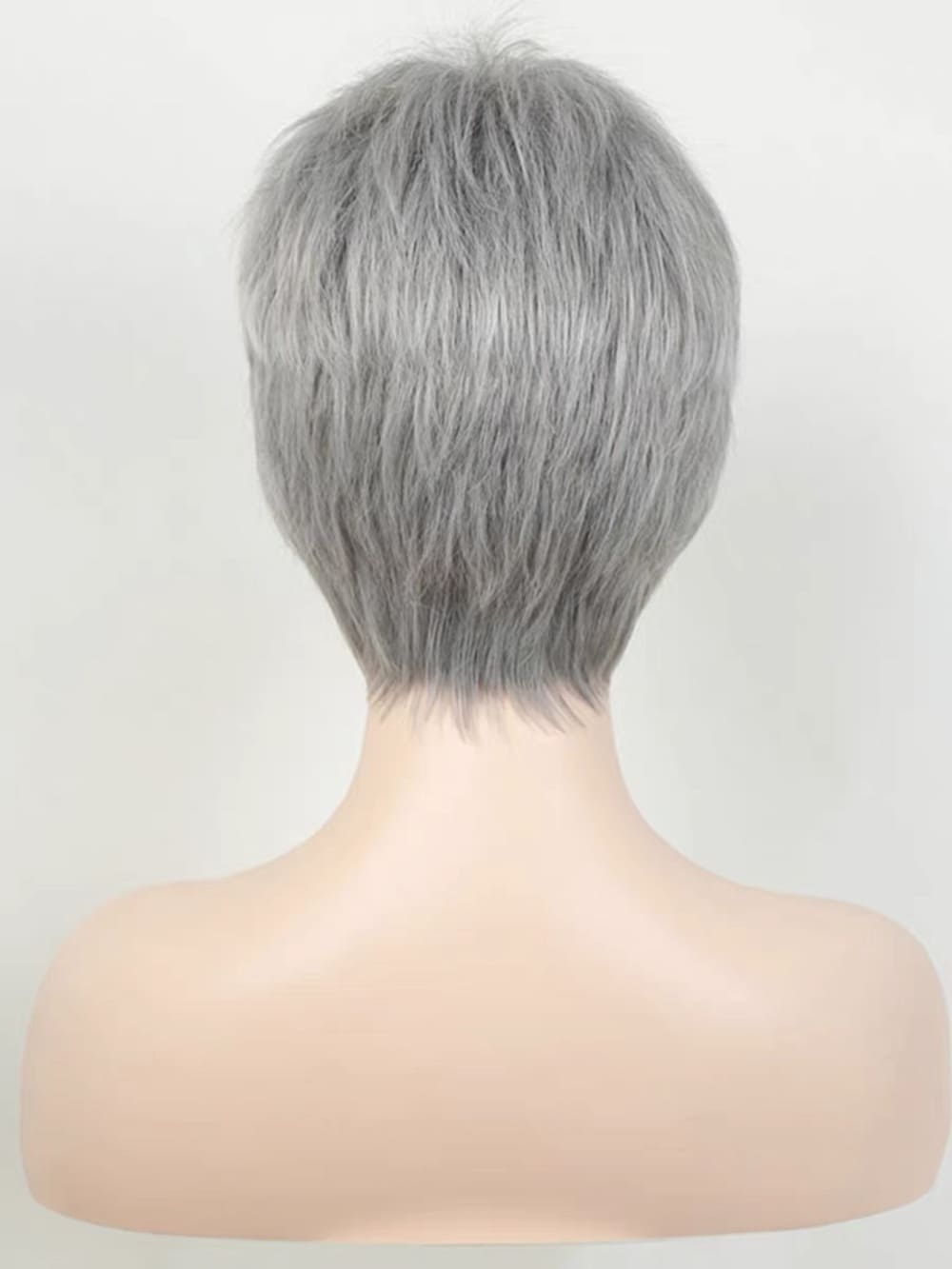 10 inch grey short wig