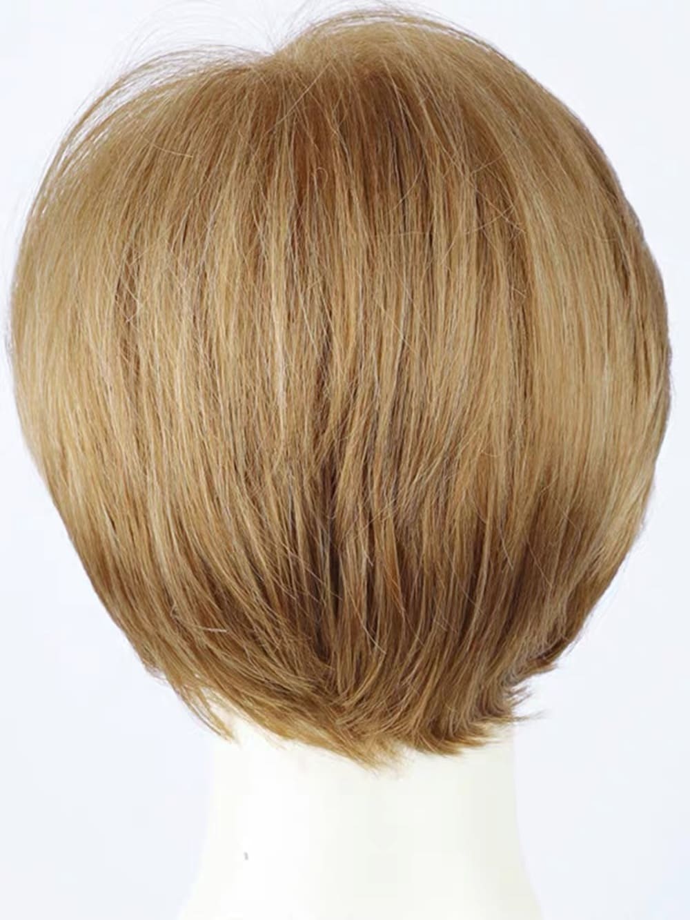 10 inch short blonde human hair wig