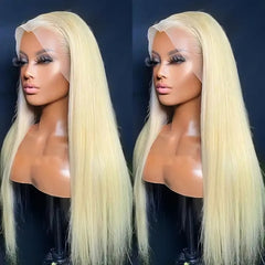 13x4 Lace Front 613 Blonde Straight Virgin Human Hair Wig