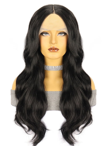 16-26 Inches Body Wavy Wig For Black Women Front Lace