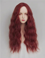 26'' Long Red Lolita Loose Wave Wig