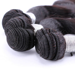 3A Brazilian Real Hair Bundles Body Wave Natural Color