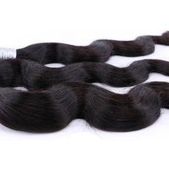 3A Brazilian Real Hair Bundles Body Wave Natural Color