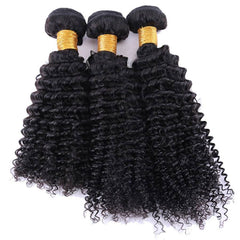 8A Brazilian Virgin Human Hair Extension Afro Kinky Curly Remy Hair