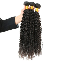 8A Brazilian Virgin Human Hair Extension Afro Kinky Curly Remy Hair