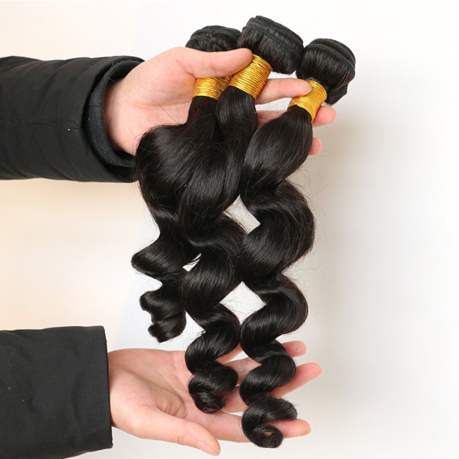 8A Human Hair Bundles Loose Wave Remy Hair