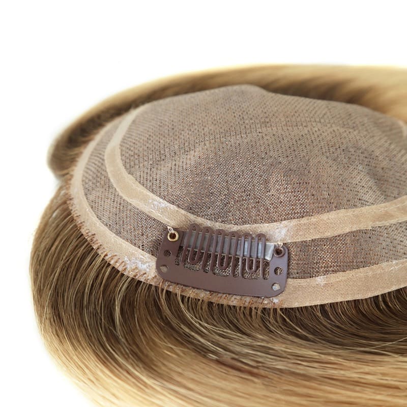 Human Hair 5x5 Topper for Women 20 Inch Straight Hair Pieces