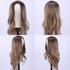 Ombre Blonde Long Body Wave Wig for Party