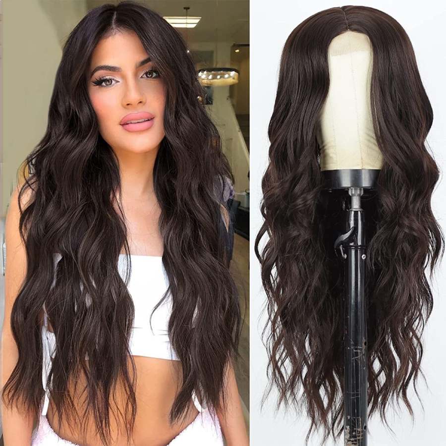 Samll Lace Deep Wave U-Part Wig